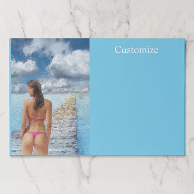 Bikini Girl Thunder_Cove   Paper Pad (Front)