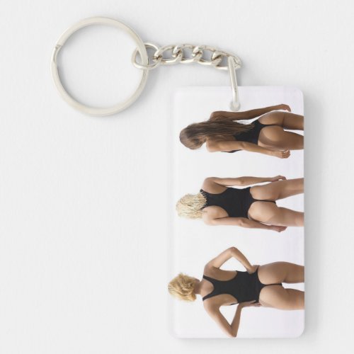 Bikini Girls Photo Key Chain