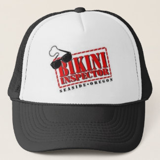 bikini inspector trucker hat