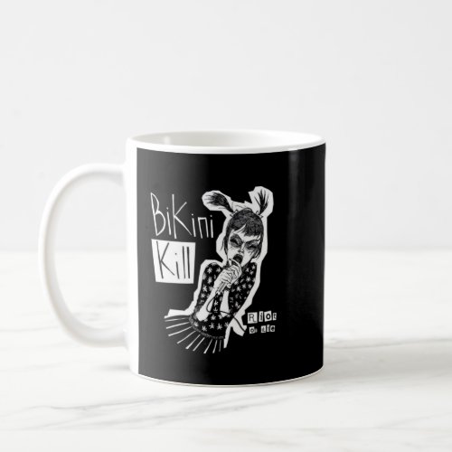 bikini kill band punk45png coffee mug