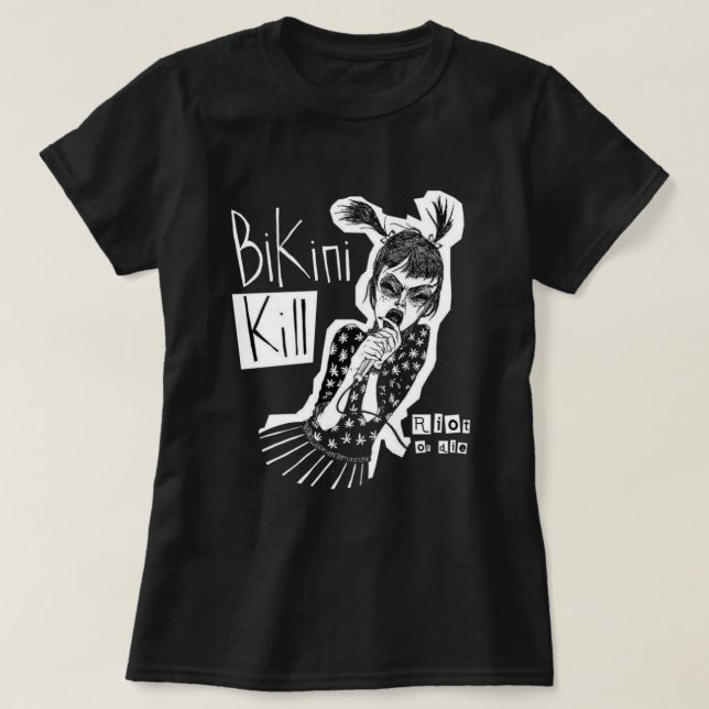 bikini kill band punk45.png T-Shirt (Design Front)