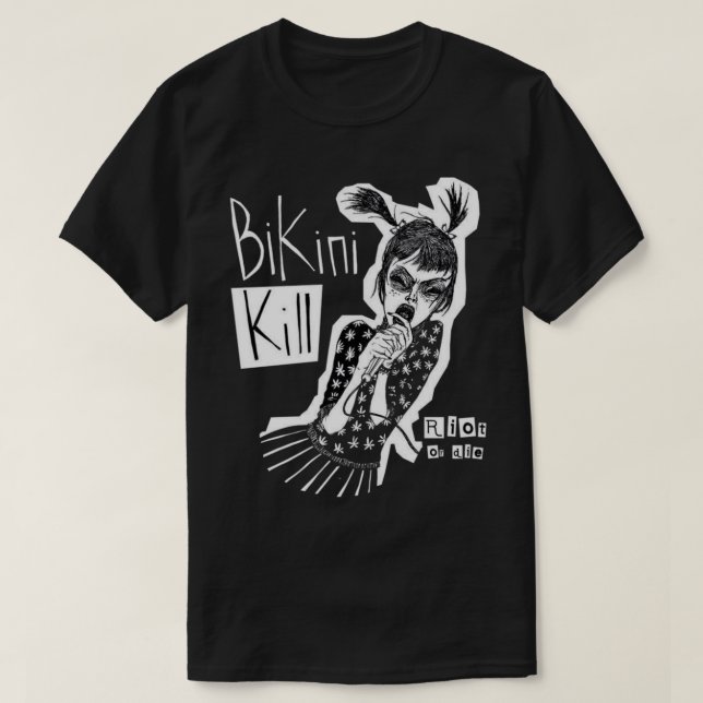 bikini kill band punk   T-Shirt (Design Front)