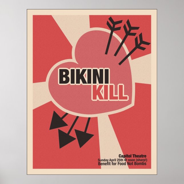 Bikini Kill Poster (Front)