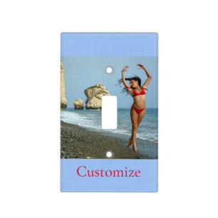 Bikini Model Dancing Thunder_Cove Light Switch Cover