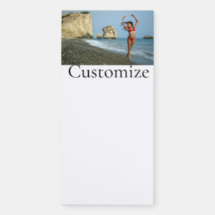 Bikini Model Dancing Thunder_Cove Magnetic Notepad