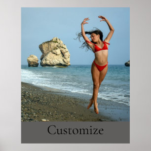 Bikini Model Dancing Thunder_Cove Poster