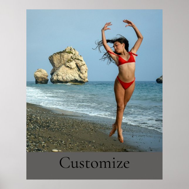 Bikini Model Dancing Thunder_Cove Poster (Front)