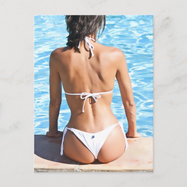 Bikini model postcard (Front)