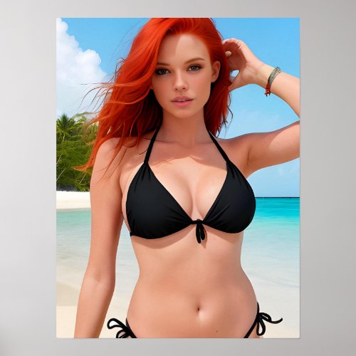 Bikini Model Poster