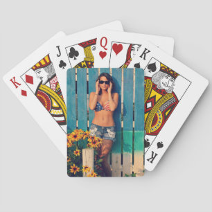 BIKINI PATRIOTI GIRL playing cards
