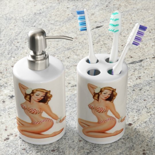 Pinup Bathroom Set Zazzle Pinup Bathroom Set