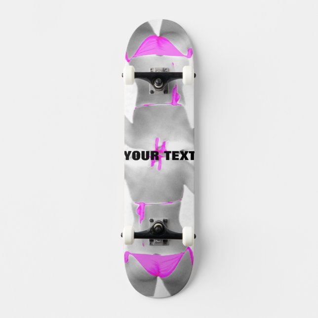 ~Bikini~ SKATE DECK, CUSTOMIZE IT! Skateboard Deck (Front)