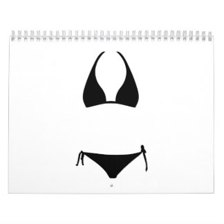 Bikini swimwear calendar