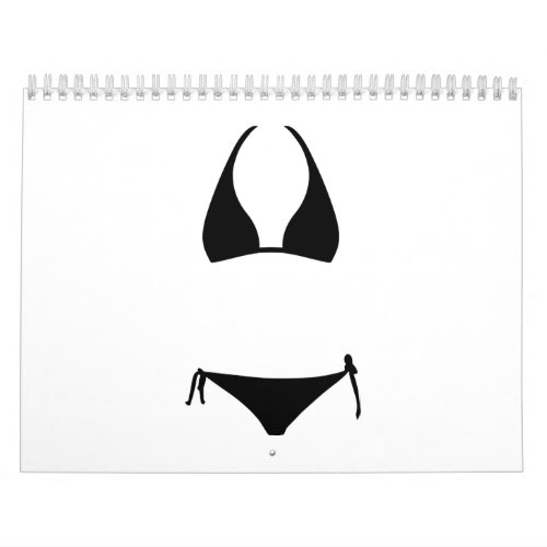 Bikini swimwear calendar