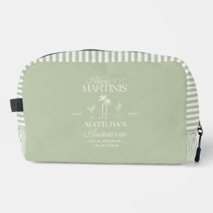 Bikinis and martinis Elegant vintage bachelorette Dopp Kit