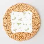 Bikinis & Martinis Bridal Shower Bachelorette Napkins<br><div class="desc">This fun design features bikinis and martinis and a green theme.</div>