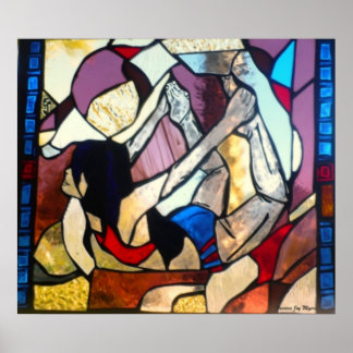 Bikram Yoga Bow Pose Dhanurasana Poster