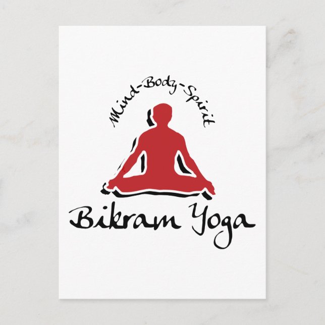 Bikram Yoga Gift Postcard (Front)