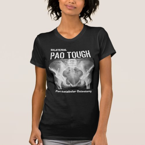 BILATERAL PAO TOUGH X_RAY Design T_Shirt