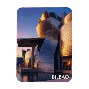 Bilbao Guggenheim Museum Travel Magnet