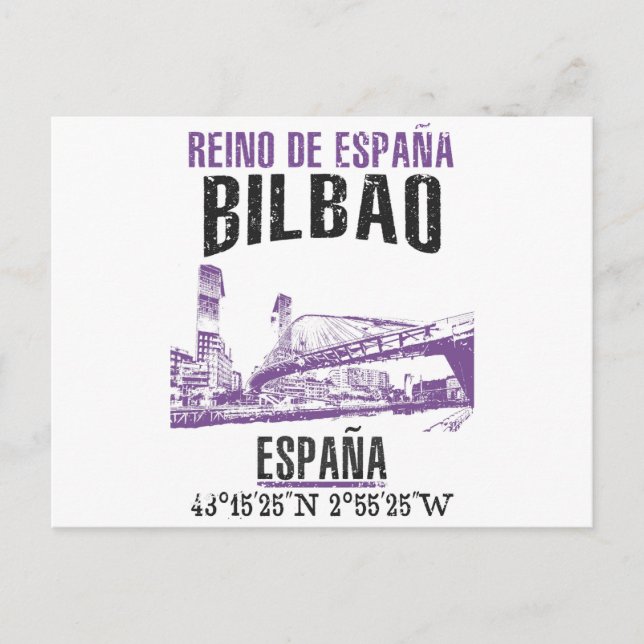 Bilbao Postcard (Front)