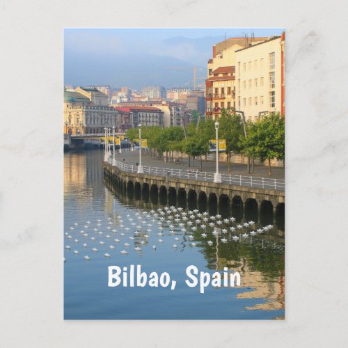 Bilbao Spain Postcard