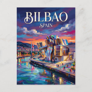 Bilbao Spain Postcard