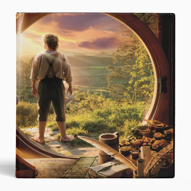 BILBO BAGGINS™ Back in Shire Collage Binder (Front)