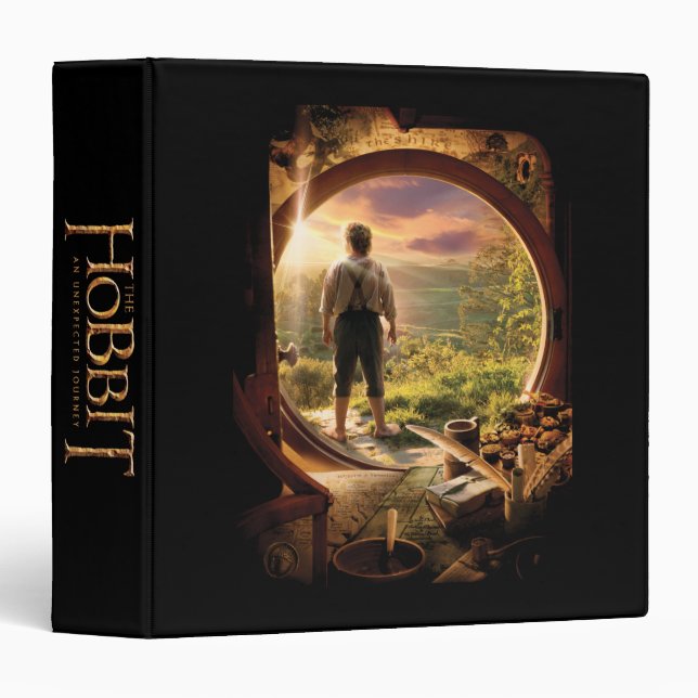 BILBO BAGGINS™ Back in Shire Collage Binder (Front/Spine)