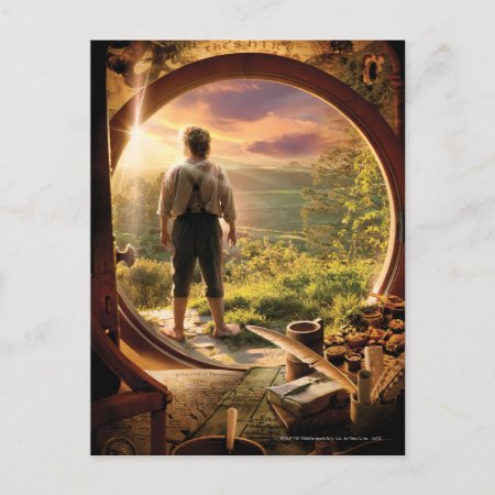Bilbo Baggins™ Back In Shire Collage Postcard