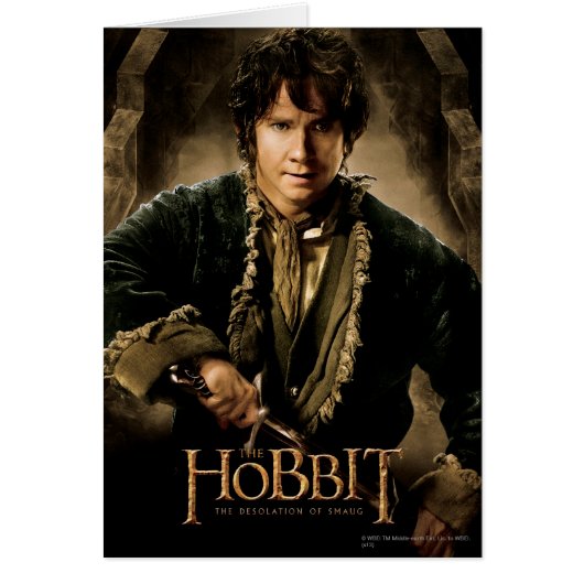 BILBO BAGGINS™ Character Poster 1 Cards (Front)