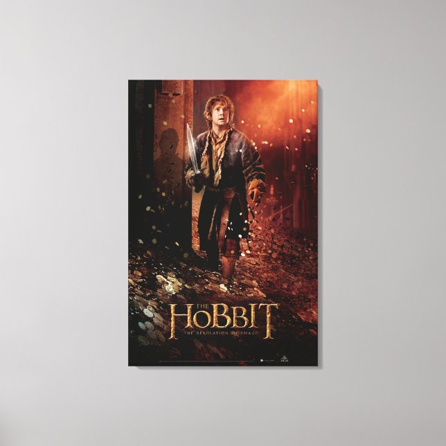 BILBO BAGGINS™ Character Poster 3 Canvas Print (Front)