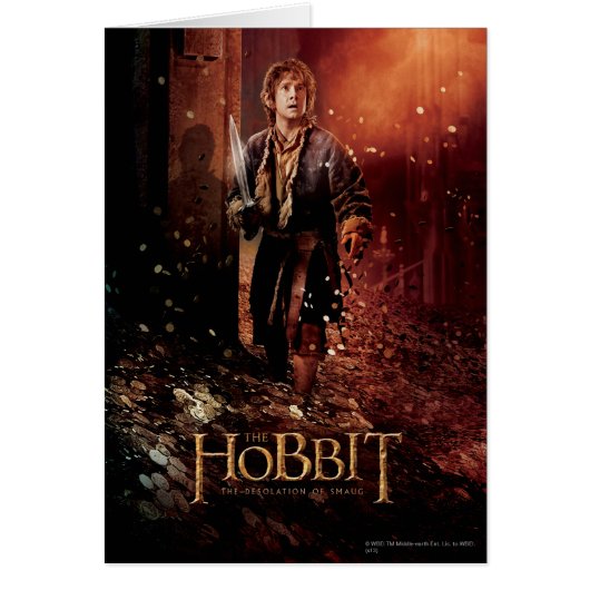 BILBO BAGGINS™ Character Poster 3 Cards (Front)