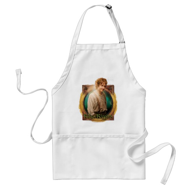 BILBO BAGGINS™ Character with Name Adult Apron (Front)