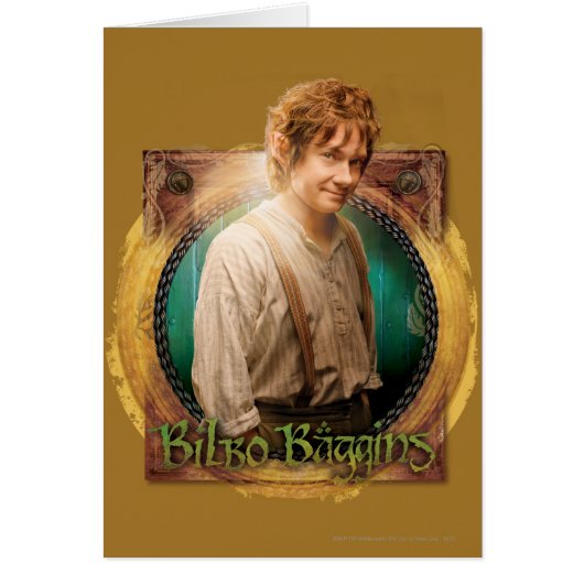 BILBO BAGGINS™ Character with Name Cards (Front)