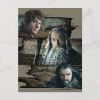 BILBO BAGGINS™, Gandalf, THORIN OAKENSHIELD™ Postcard