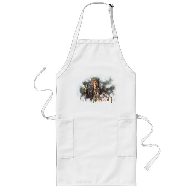 BILBO BAGGINS™ Illustration Long Apron (Front)