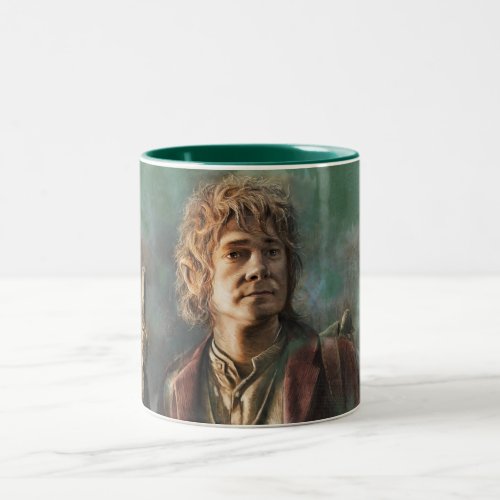 BILBO BAGGINS Illustration Two_Tone Coffee Mug