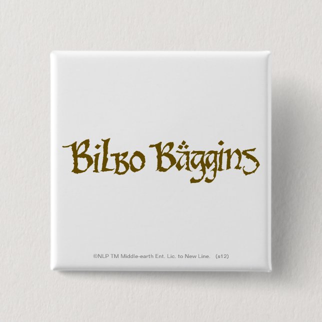 BILBO BAGGINS™ Solid Button (Front)