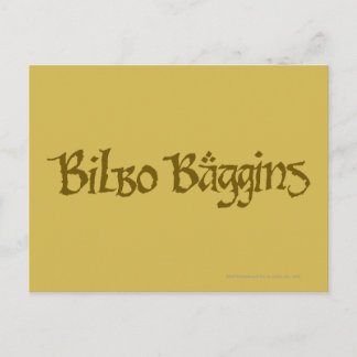 BILBO BAGGINS™ Solid Postcard