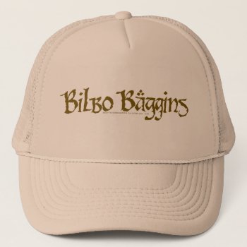 Bilbo Baggins™ Solid Trucker Hat by thehobbit at Zazzle