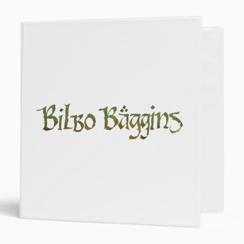 BILBO BAGGINS Textured Binder