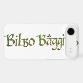 BILBO BAGGINS™ Textured Case-Mate iPhone Case (Back (Horizontal))
