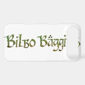 BILBO BAGGINS™ Textured Case-Mate iPhone Case (Back (Horizontal))