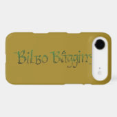 BILBO BAGGINS™ Textured Case-Mate iPhone Case (Back (Horizontal))