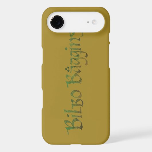 BILBO BAGGINS™ Textured Case-Mate iPhone Case (Back)