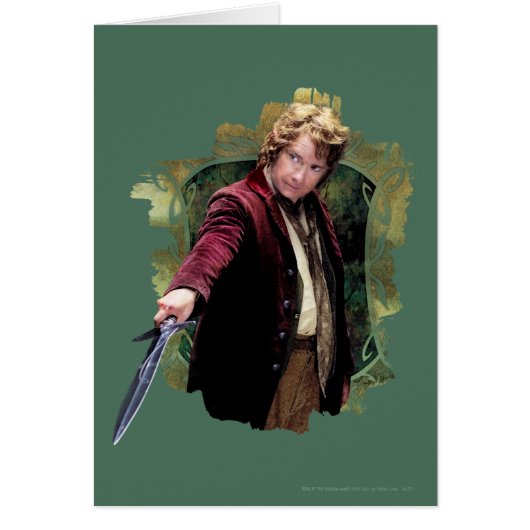 BILBO BAGGINS™ with sword Cards (Front)