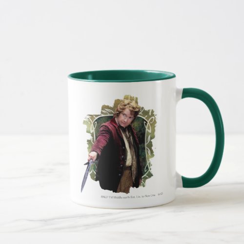 BILBO BAGGINS with sword Mug