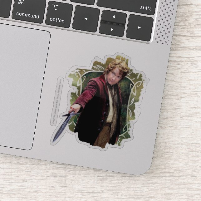 BILBO BAGGINS™ with sword Sticker (Detail)