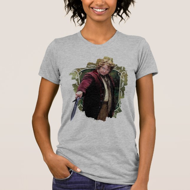 BILBO BAGGINS™ with sword T-Shirt (Front)